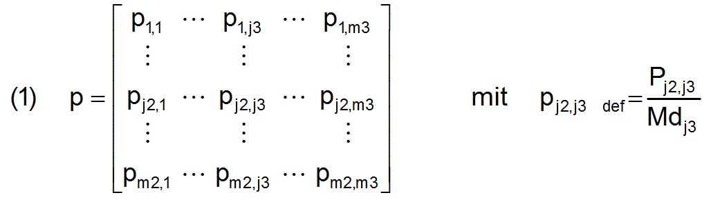 Gleichung (1)