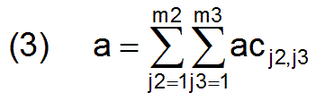 Gleichung (3)